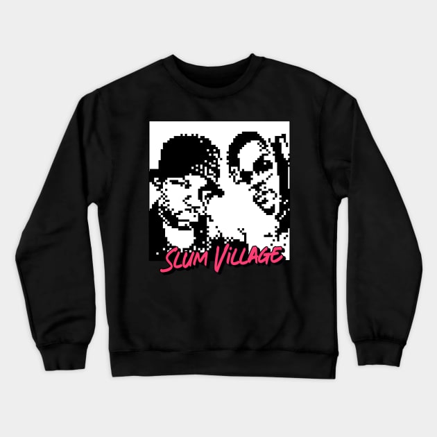 Slum Village • • Original Retro Style Design Crewneck Sweatshirt by unknown_pleasures